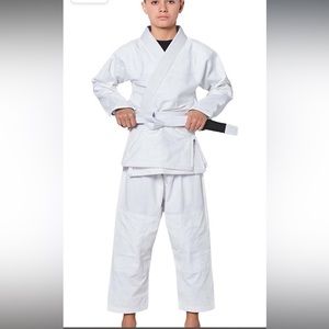 New Elite sports bjj childrens kimono and pants no belt size C000